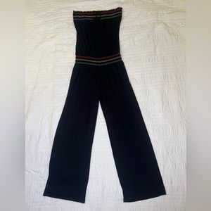 Black Sleeveless Jumpsuit